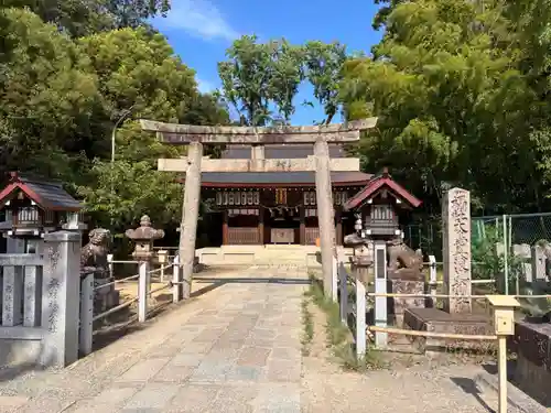 和泉國一之宮　大鳥大社の末社・摂社