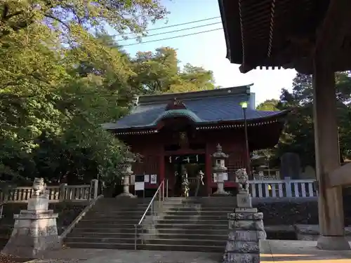 簳幹八幡宮の山門・神門