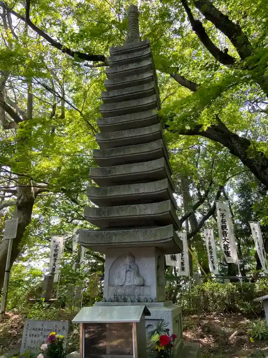 城ヶ入観音の塔