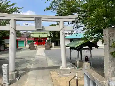 東八幡神社の鳥居