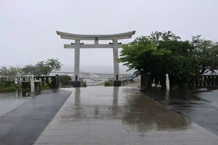 鹿島御児神社の鳥居