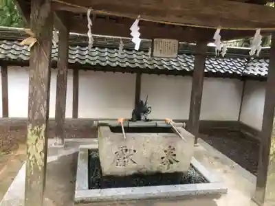 荒神山神社の手水舎