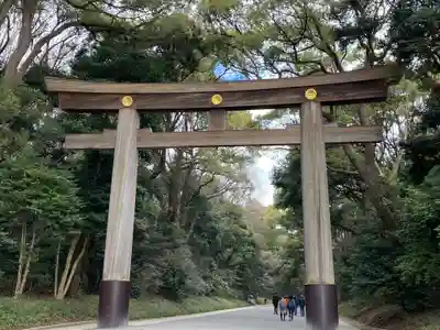 明治神宮の鳥居