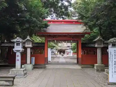 息栖神社の山門・神門