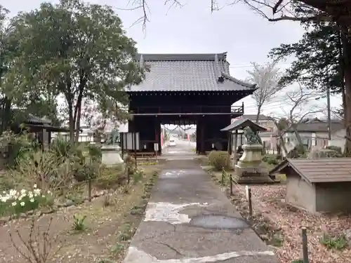 佐竹寺の山門