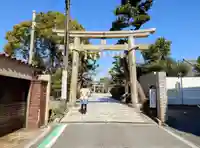阿部野神社の鳥居