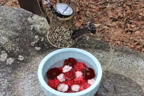 開成山大神宮の手水