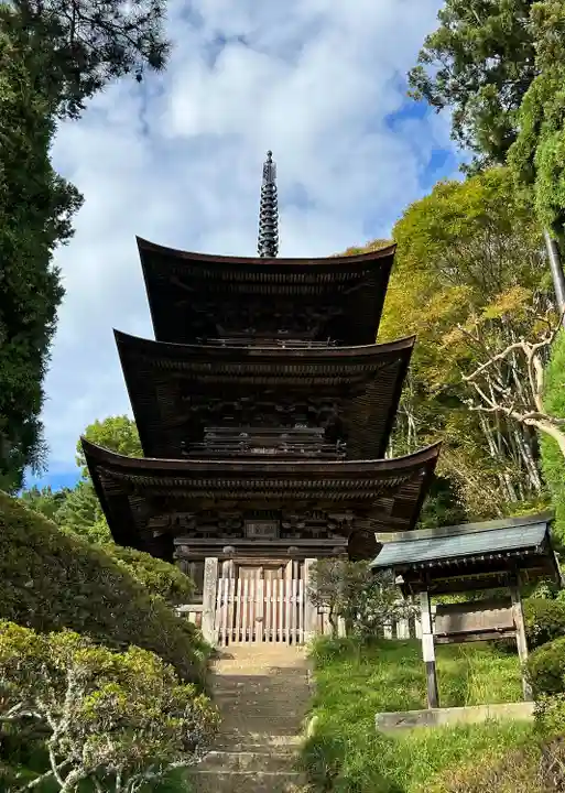 国宝 大法寺(長野県)