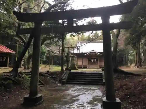 三之宮神社の鳥居