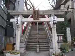 三田春日神社の鳥居