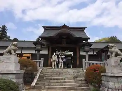 常陸二ノ宮　静神社の山門・神門