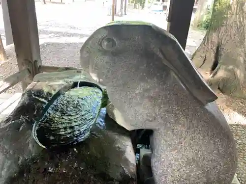 調神社の手水