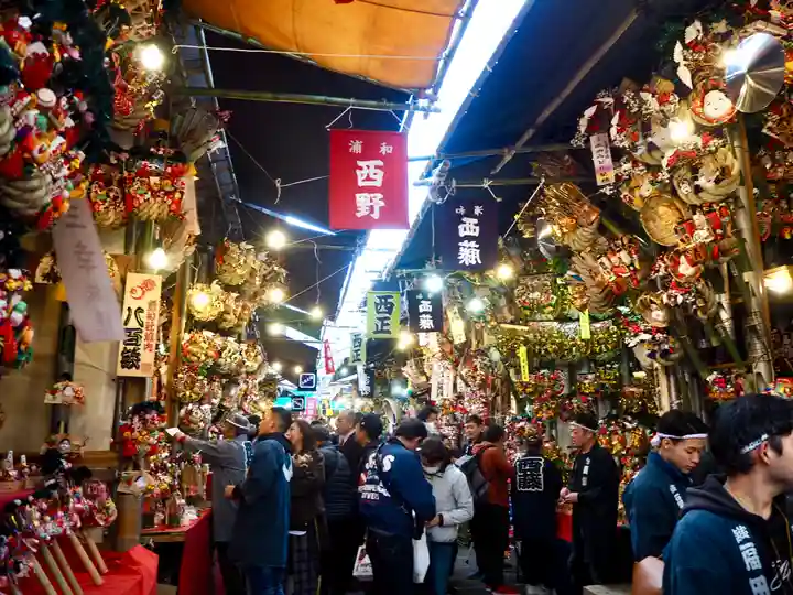 鷲神社のお祭り