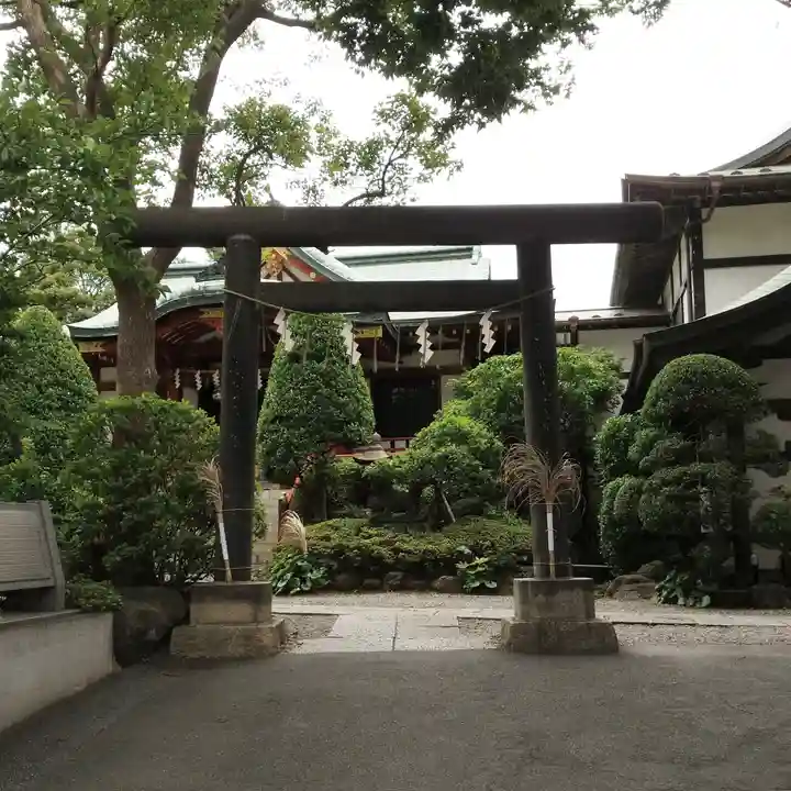 東大島神社の鳥居