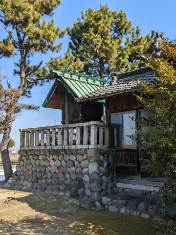 八幡社(芝井)の本殿・本堂