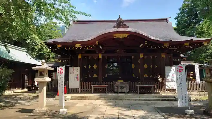 渋谷氷川神社の本殿・本堂