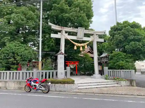 前川神社の鳥居