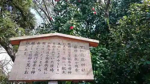 熱田神宮攝社 下知我麻神社の歴史