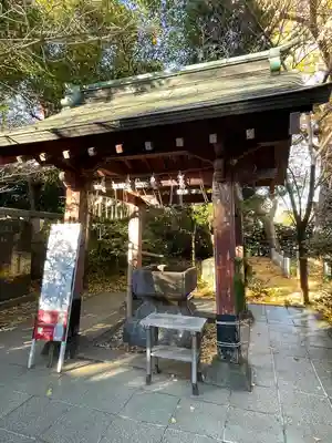 芝東照宮の手水舎