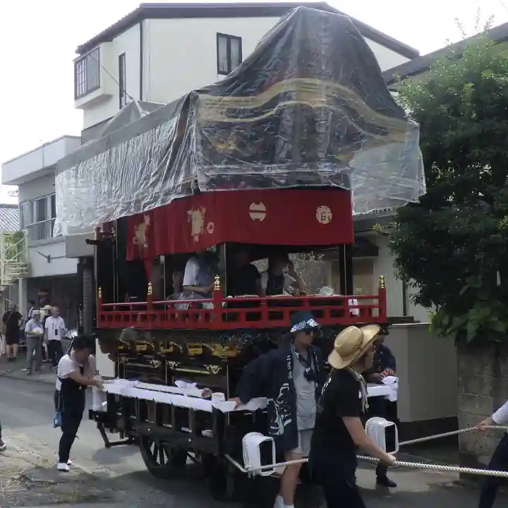 諏訪神社のお祭り