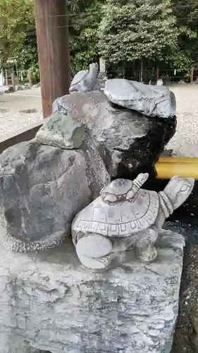 櫻木神社の狛犬