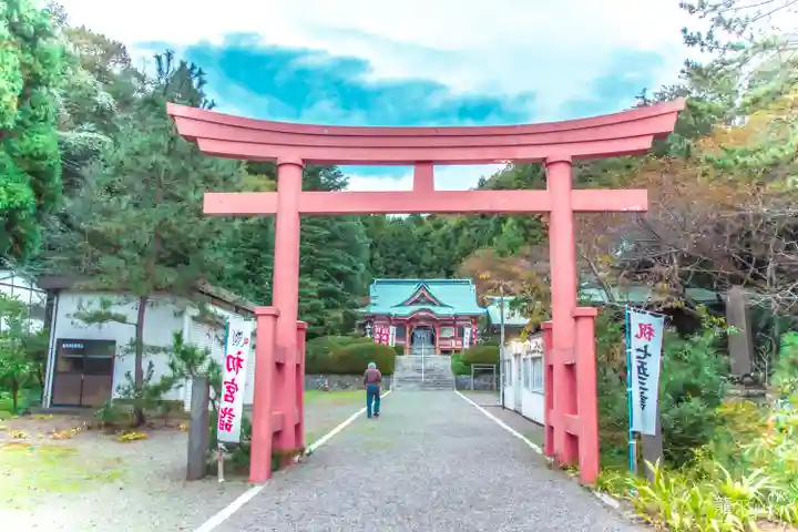 小名浜鹿島神社の鳥居