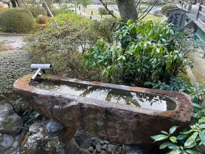 青蓮院門跡の手水舎