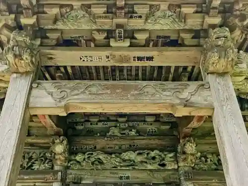 富澤観音堂の芸術