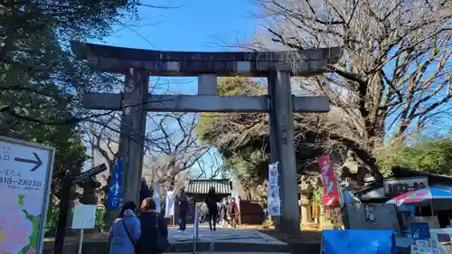 上野東照宮の鳥居