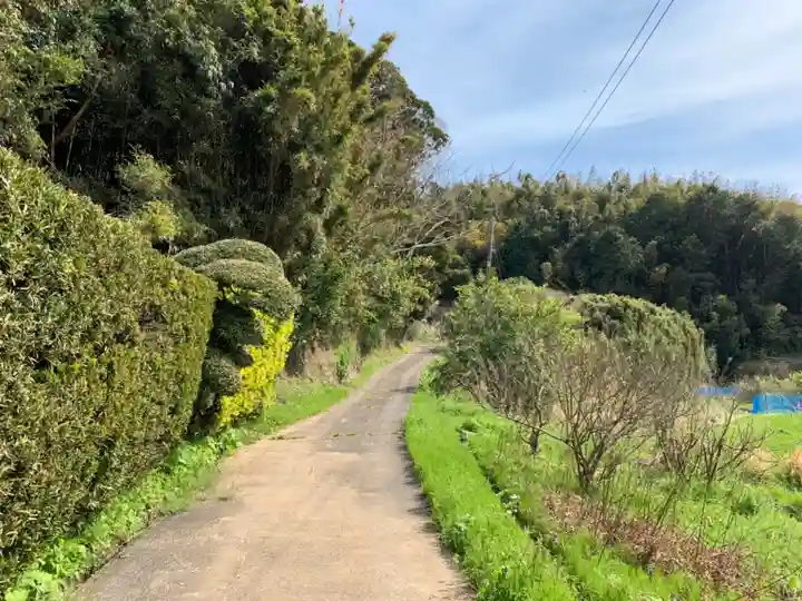 十二所神社の周辺