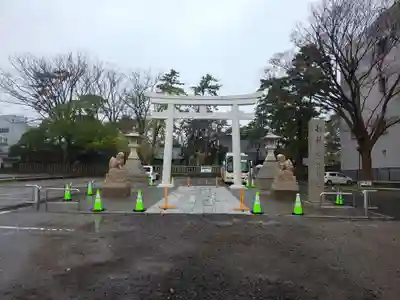 重蔵神社の鳥居