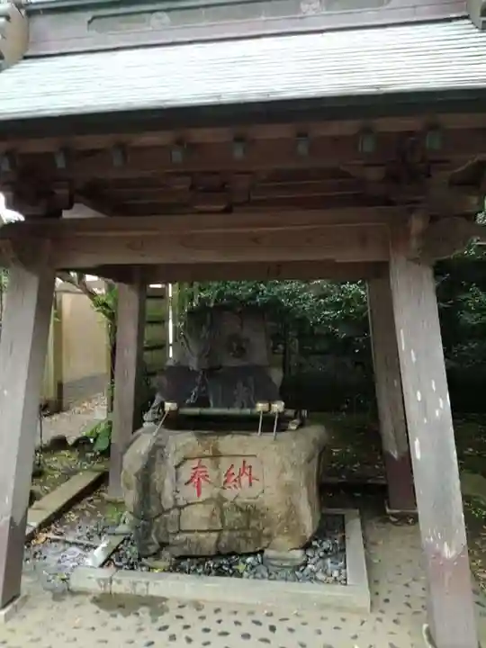銚港神社の手水舎