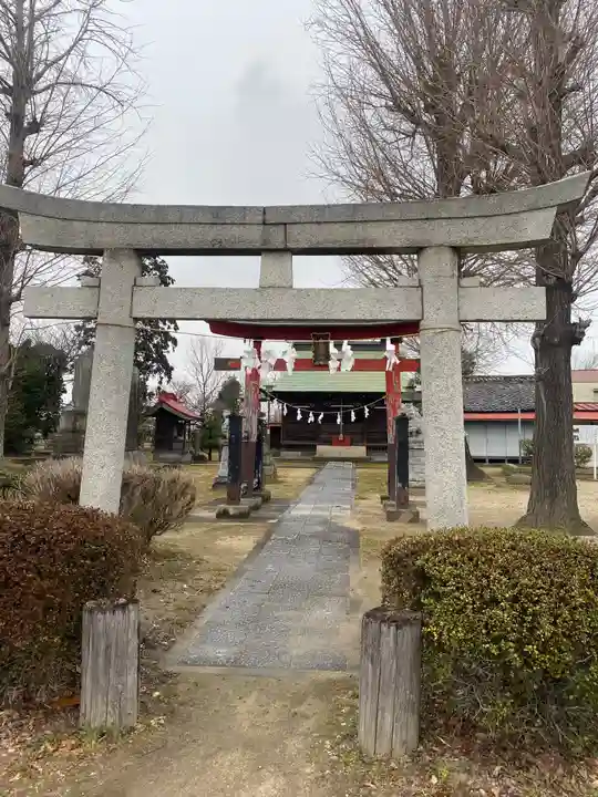 千勝神社の鳥居