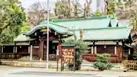 白金氷川神社の本殿・本堂