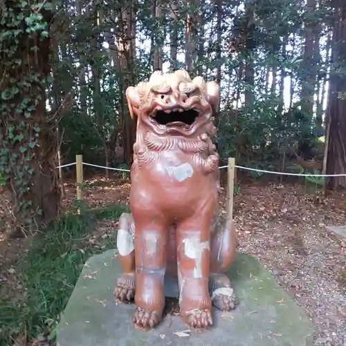 常磐神社の狛犬