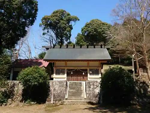 茅原沢神明宮の本殿・本堂