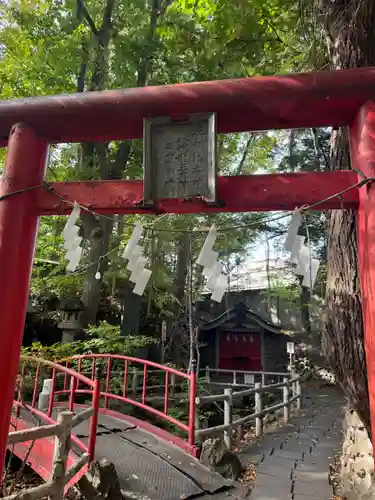 白石神社の鳥居