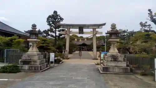 誉田八幡宮の鳥居