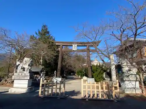 冨士御室浅間神社の鳥居