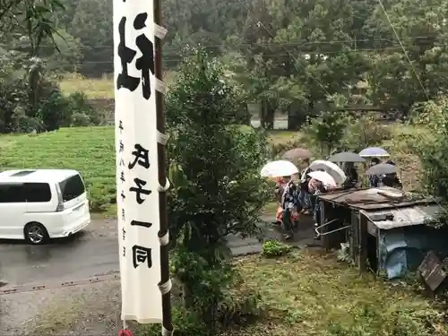 清水神社のお祭り