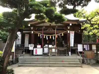 鳩森八幡神社の本殿・本堂