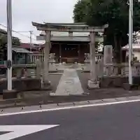 宿河原八幡宮の鳥居