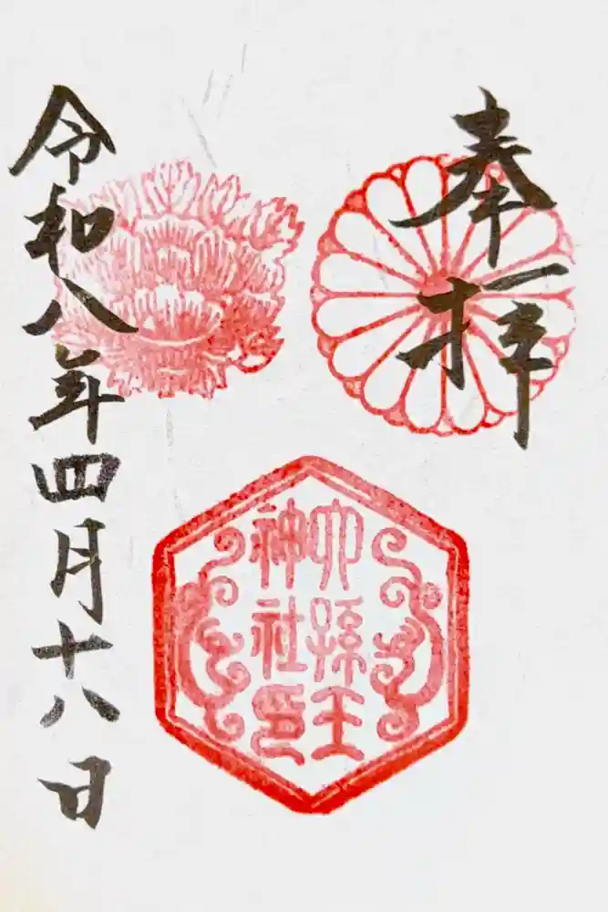 六孫王神社の御朱印
