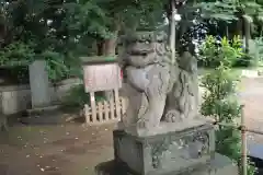 岩槻愛宕神社の狛犬