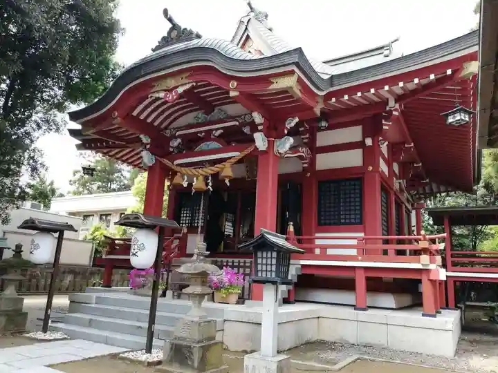 柏諏訪神社の本殿・本堂