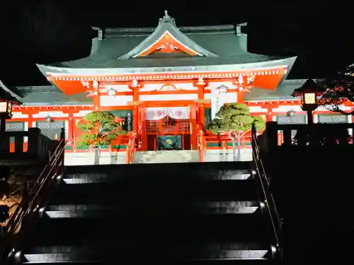 足利織姫神社の本殿