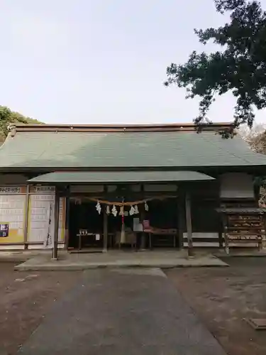 白羽神社の本殿・本堂