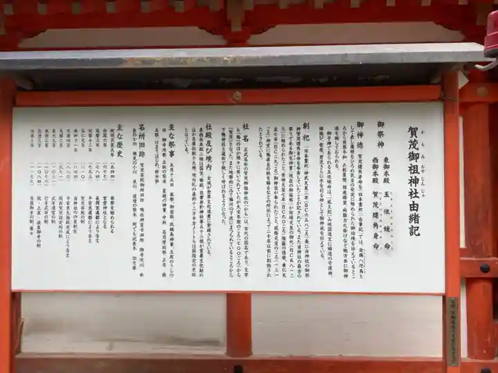 賀茂御祖神社(下鴨神社)の歴史