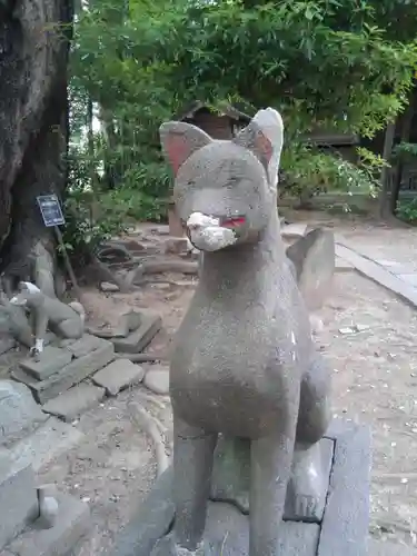 半田稲荷神社の狛犬