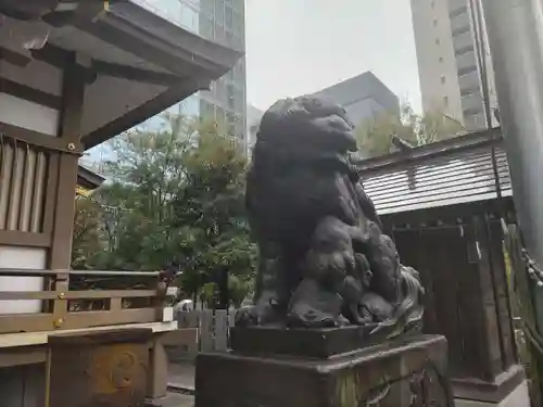 御穂鹿嶋神社の狛犬